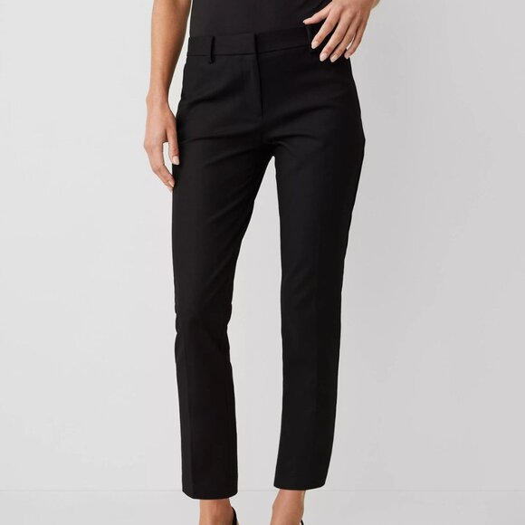 Ann Taylor The Ankle Pant Black Sz 0 - Picture 1 of 11